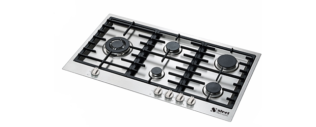 Steel introduces new gas hob collection